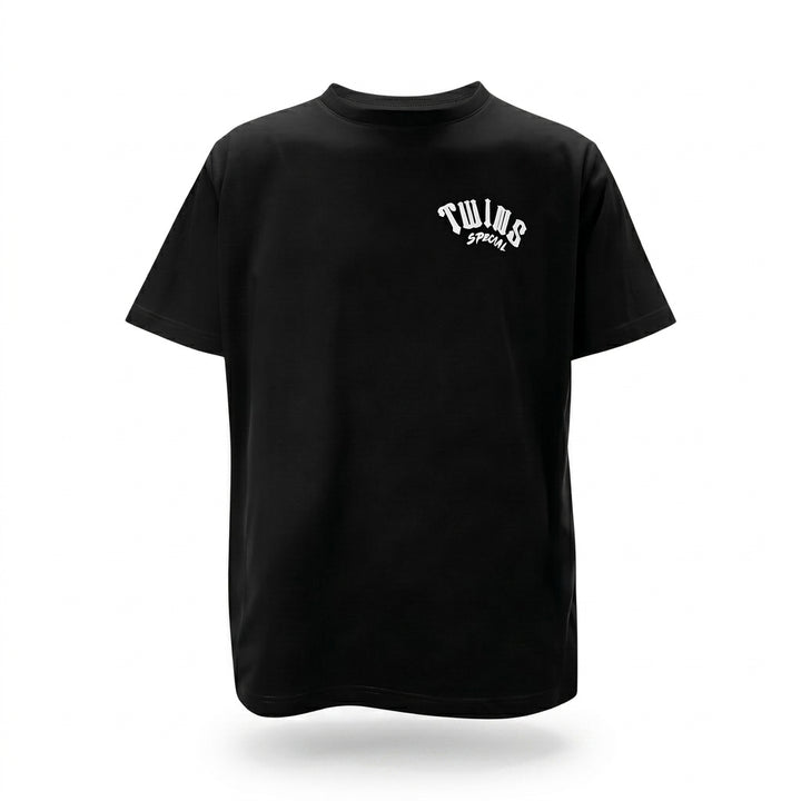 Twins Tee 02, Schwarz
