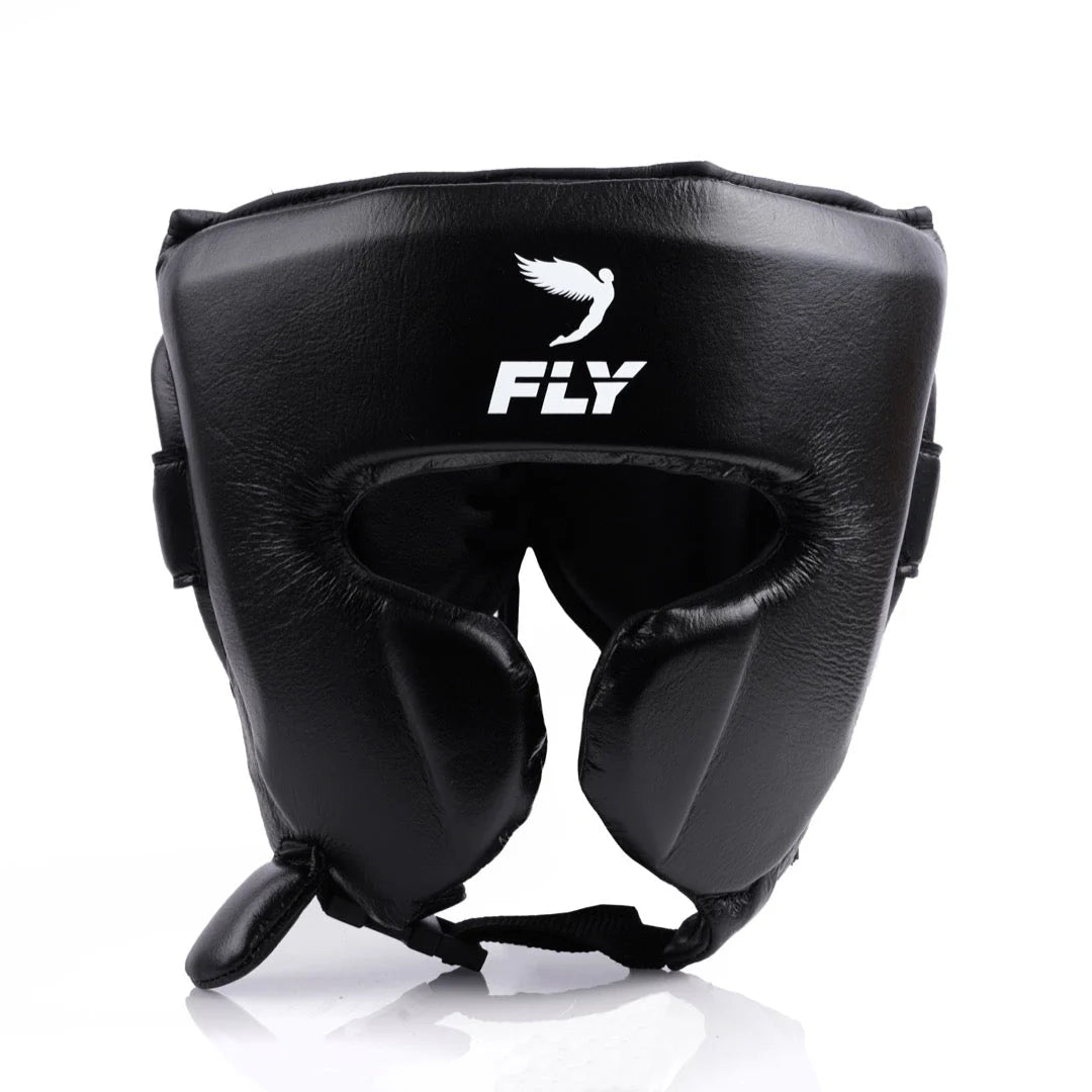 Fly "Knight X" Kopfschutz fürs Boxen, Schwarz