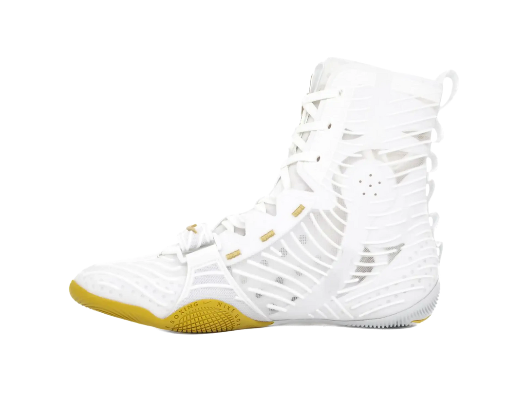 NIKE HyperKO 3, Weiss/Metallic Gold