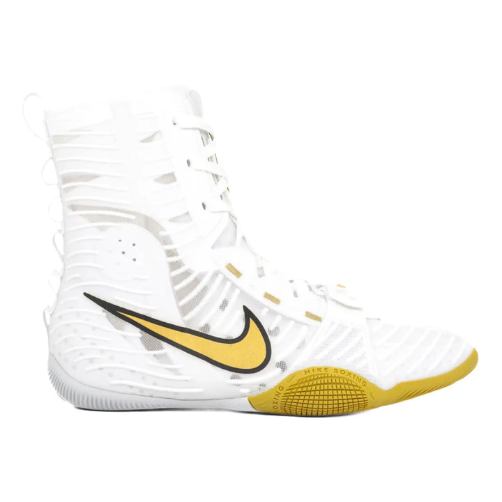 NIKE HyperKO 3, Weiss/Metallic Gold