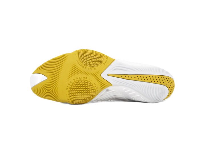 NIKE HyperKO 3, Weiss/Metallic Gold