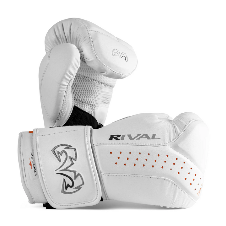 Rival RB10 Intelli-Schock Bag Gloves, Weiss