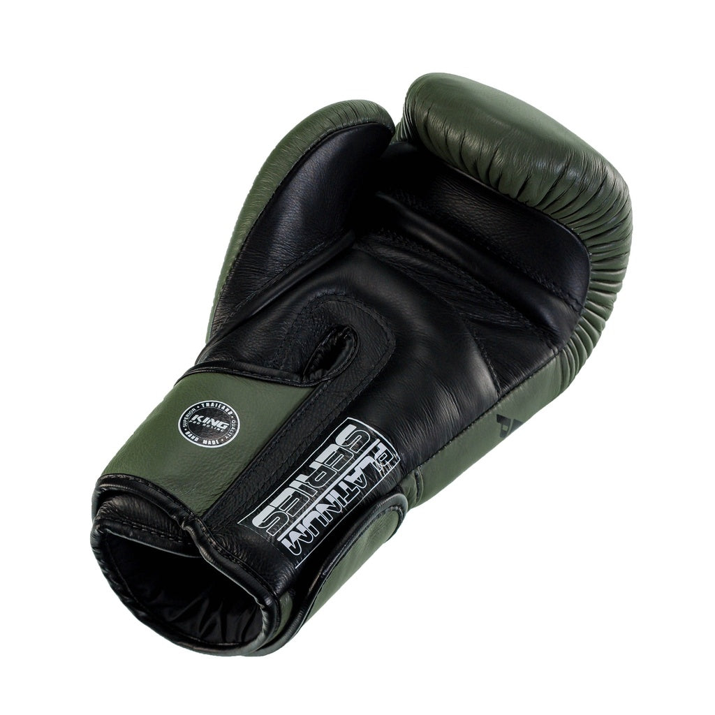 King Pro Boxing Boxhandschuhe "Platinum" Grün