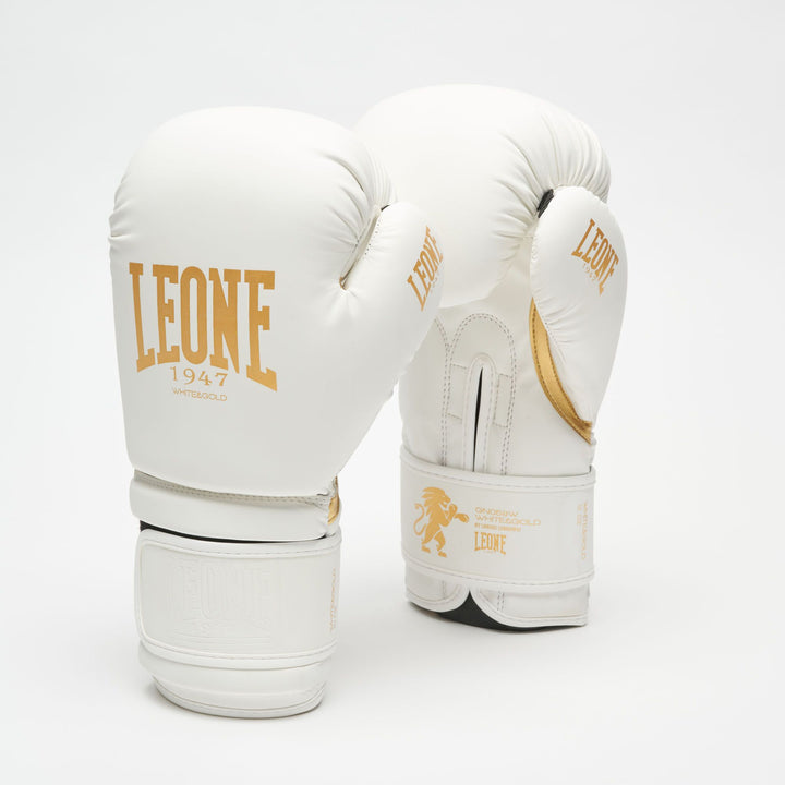 Leone boxing gloves "Black &amp; White" White