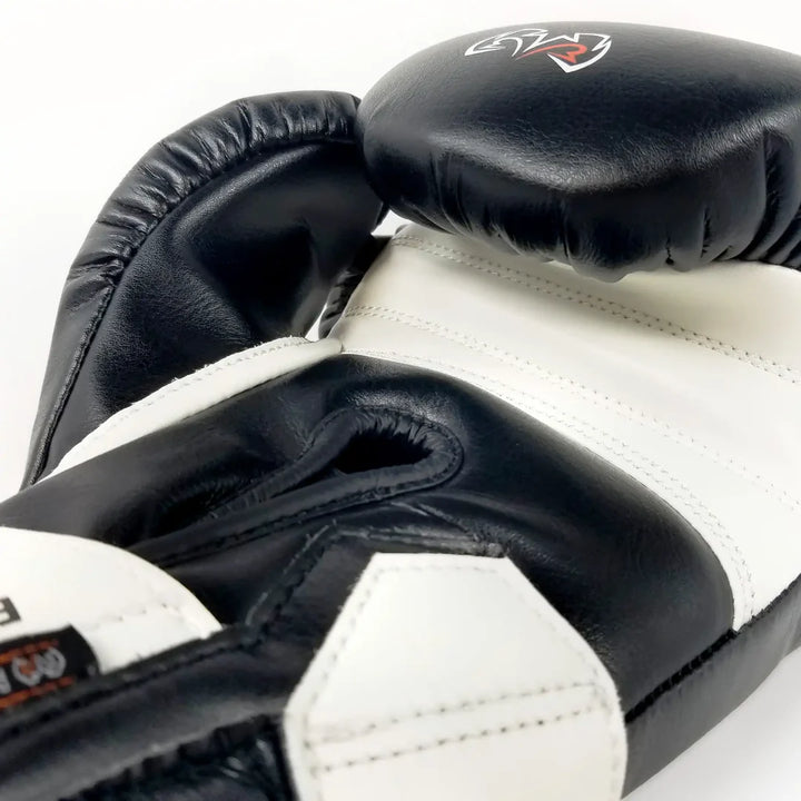 Rival RS2V Super Sparring Boxhandschuhe, Schwarz