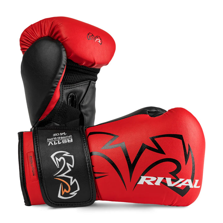 Gants de boxe Rival RS11V Evolution Sparring Gold