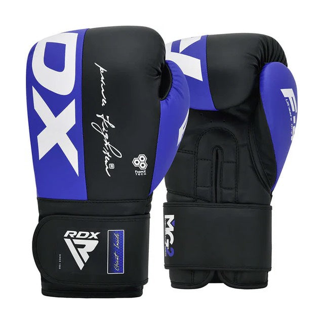 RDX F4 Boxhandschuhe für Sparring, Blau