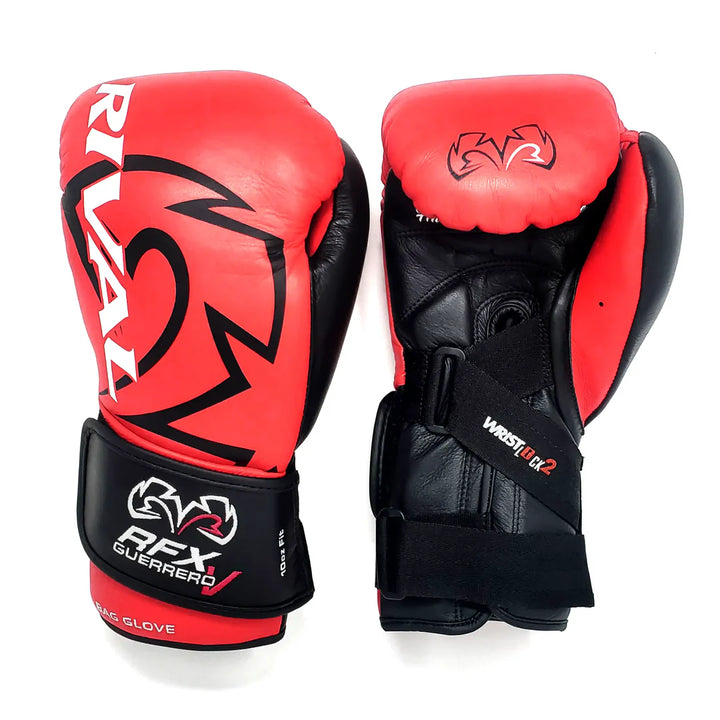 Rival RFX-Guerrero V Bag Gloves SF-H, Rot/Schwarz