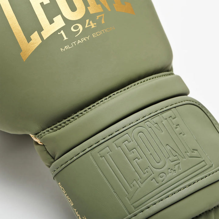 Leone Idol Boxhandschuhe Military Edition, Olivgrün
