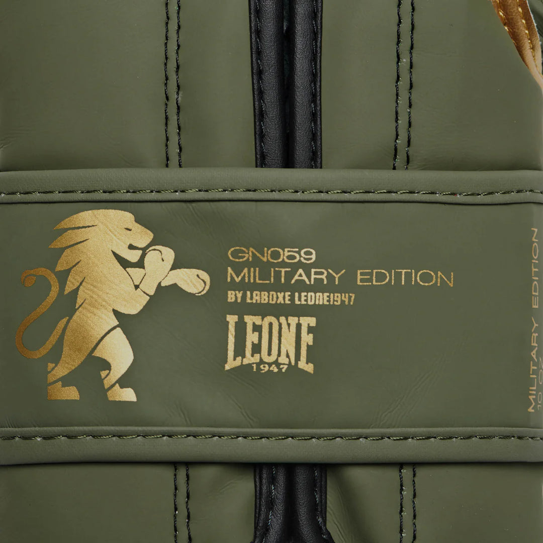 Leone Idol Boxhandschuhe Military Edition, Olivgrün