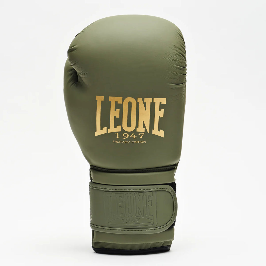Leone Idol Boxhandschuhe Military Edition, Olivgrün