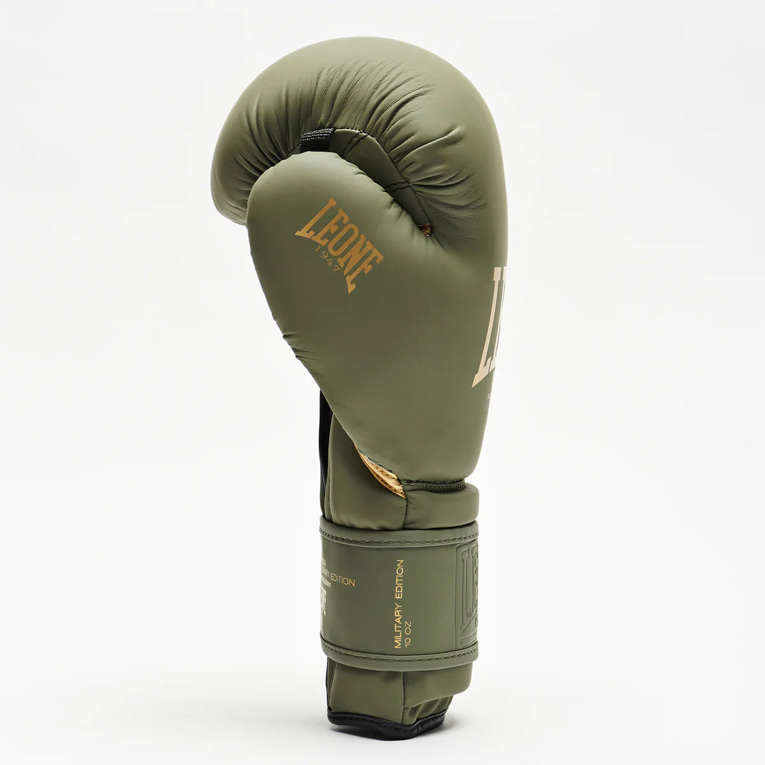 Leone Idol Boxhandschuhe Military Edition, Olivgrün