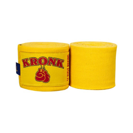 Boxbandagen Title Kronk Gym Gelb