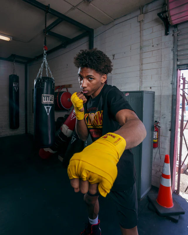 Boxbandagen Title Kronk Gym Gelb