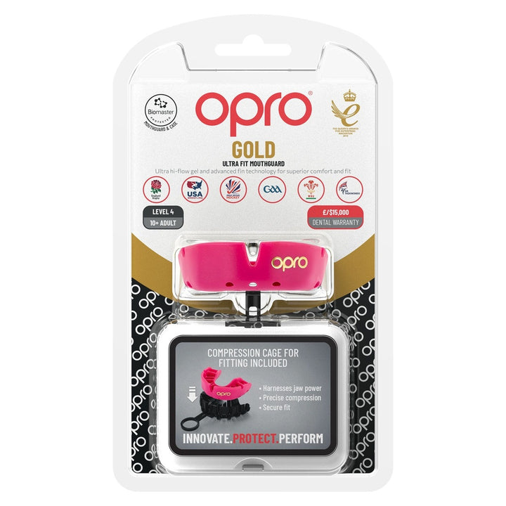 Opro Mundschutz "Gold", Pink