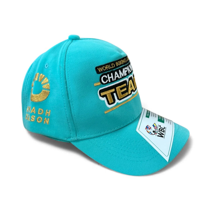 WBC Champions Team Cap, Türkis/Gold