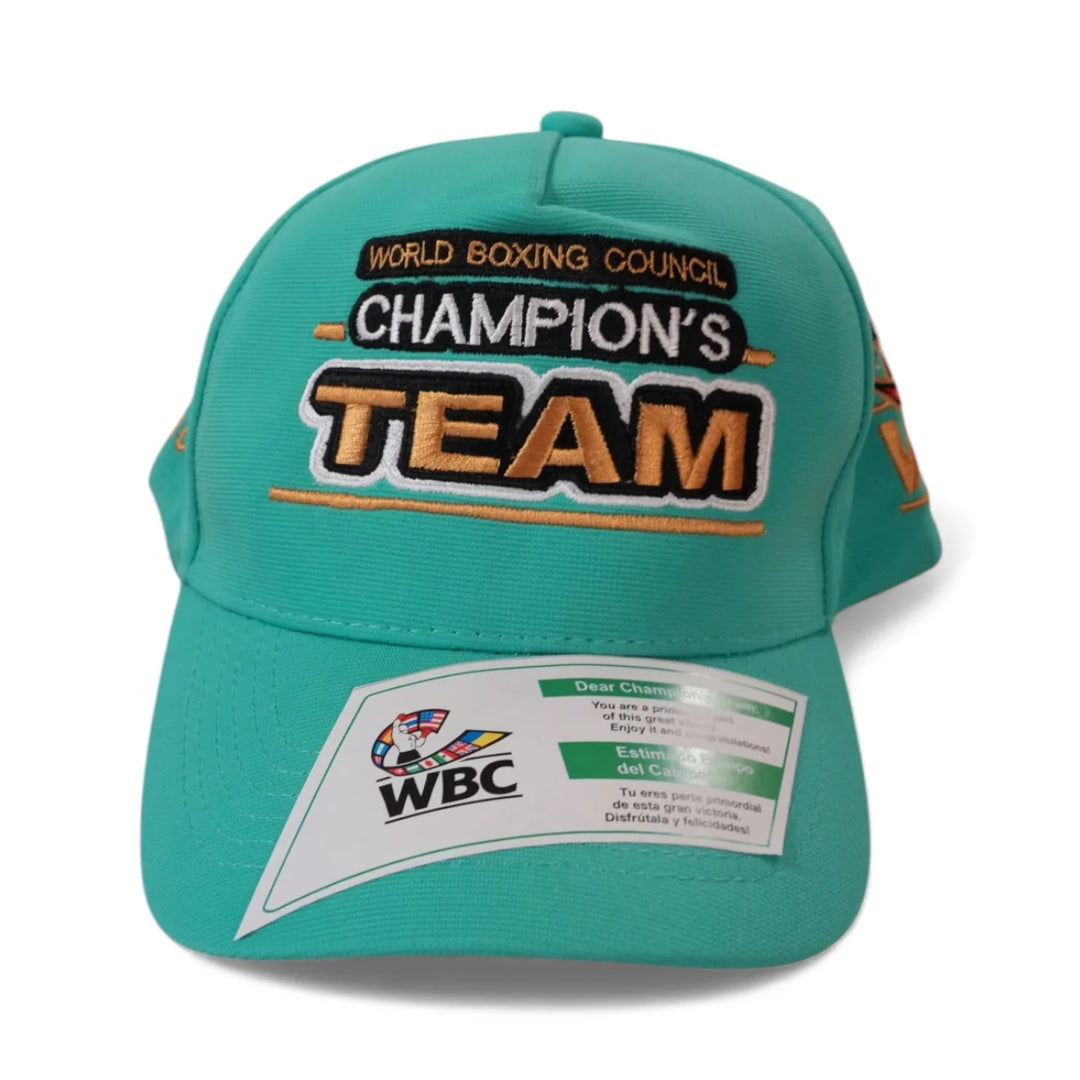 WBC Champions Team Cap, Türkis/Gold