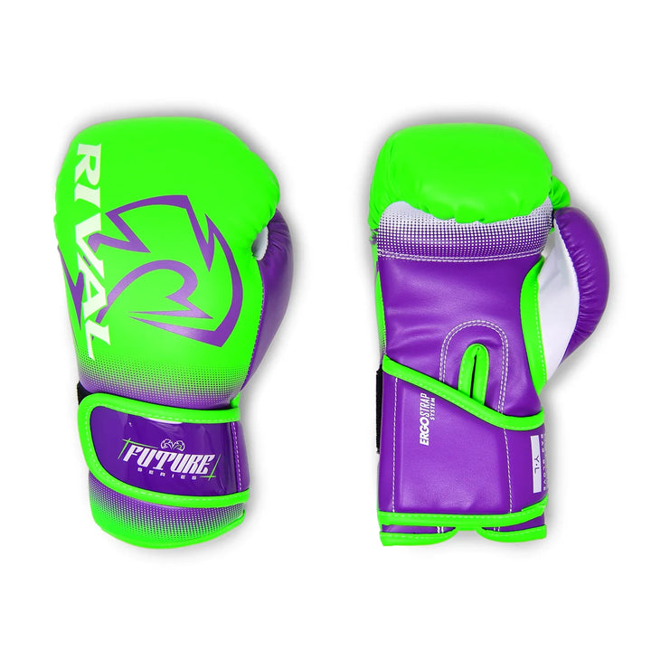 Rival RB-FTR2 Future Bag Gloves, Neon Grün/Purple