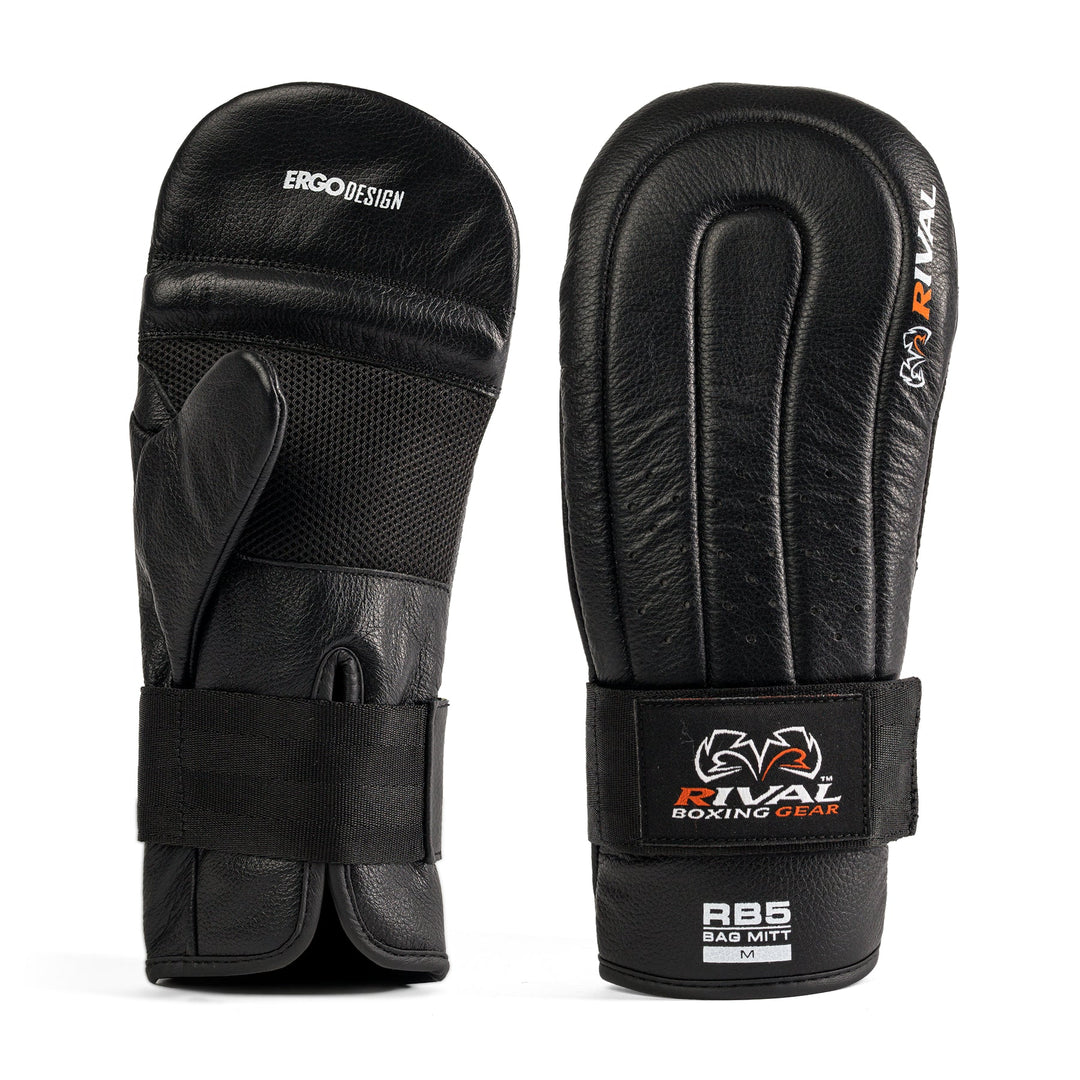 Rival RB5 Bag Mitts, Schwarz