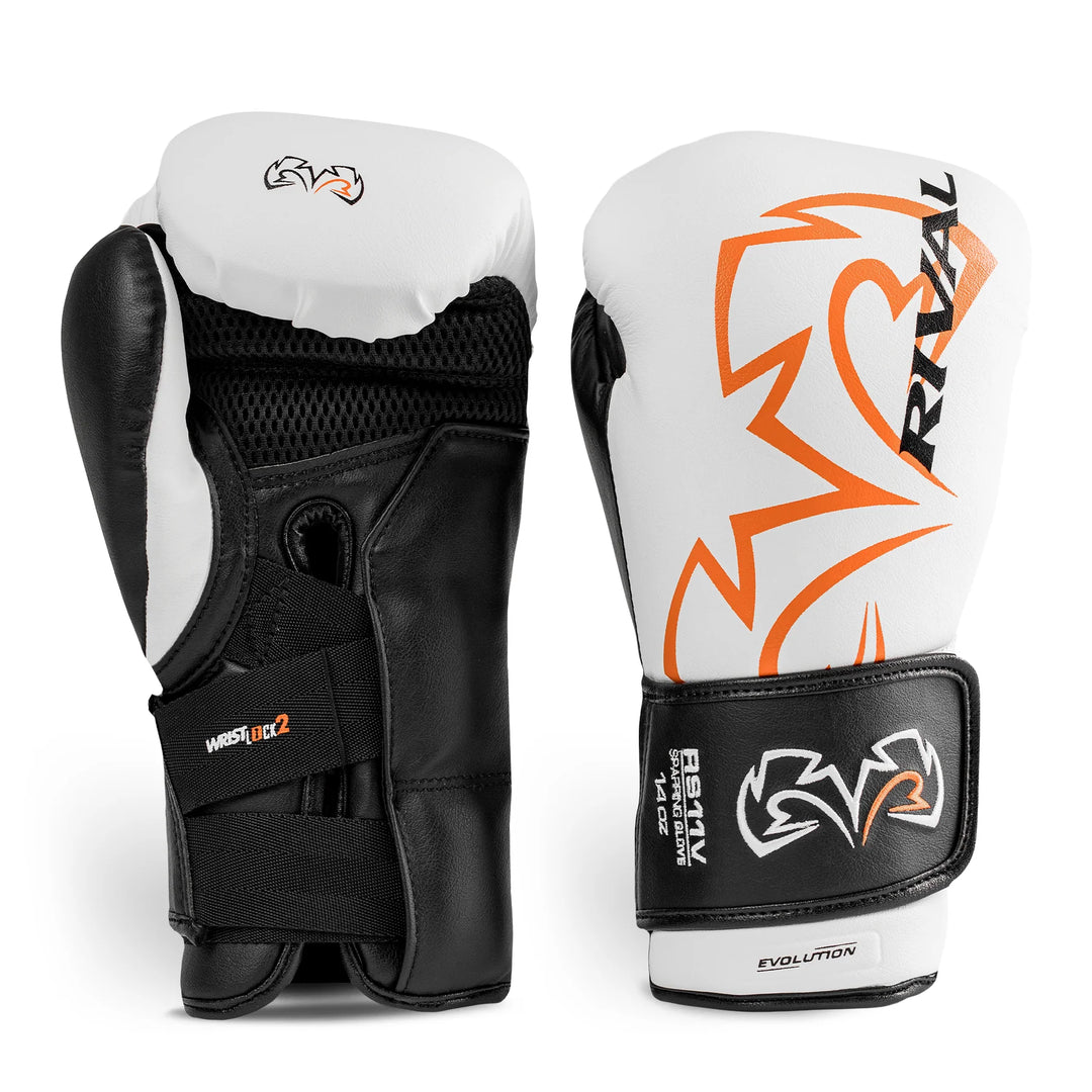Rival RS11V Evolution Boxing Gloves Sparring Gold