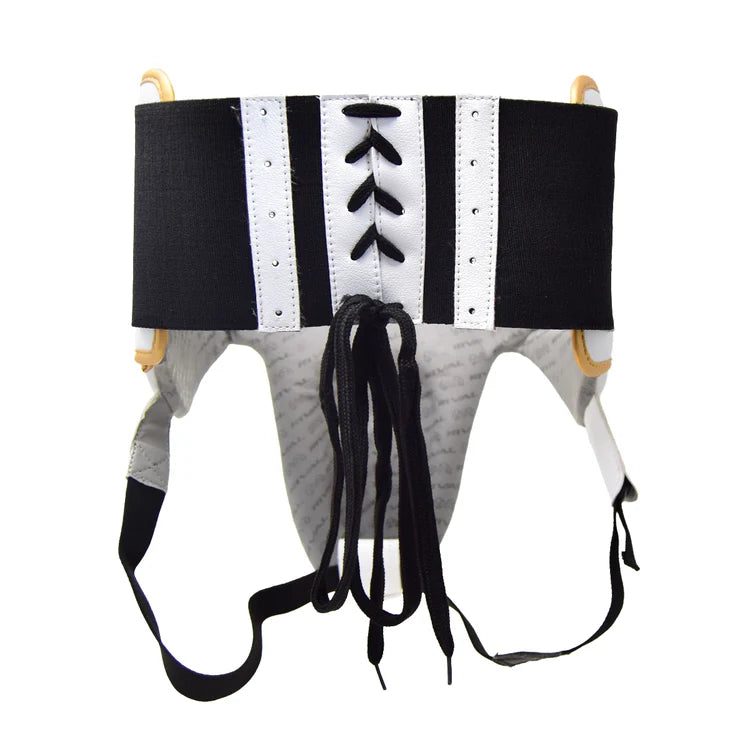 Rival RNFL100 Laced-up Tiefschutz fürs Boxen, Weiss/Gold