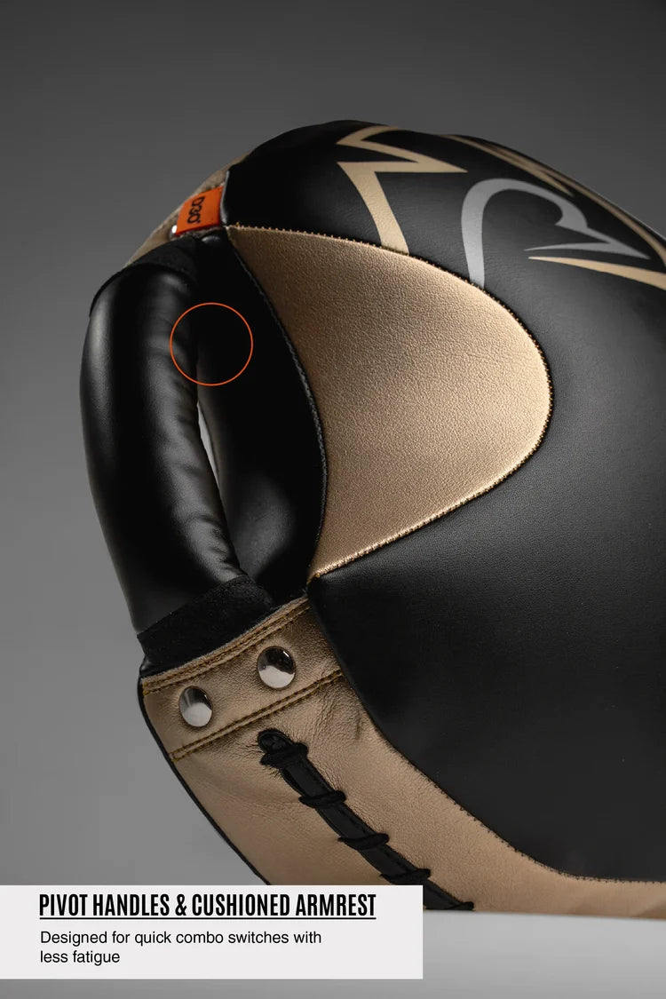 Rival RPS100 Professional Punch Shield, Schwarz/Gold