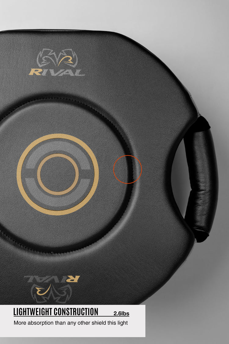 Rival RPS100 Professional Punch Shield, Schwarz/Gold