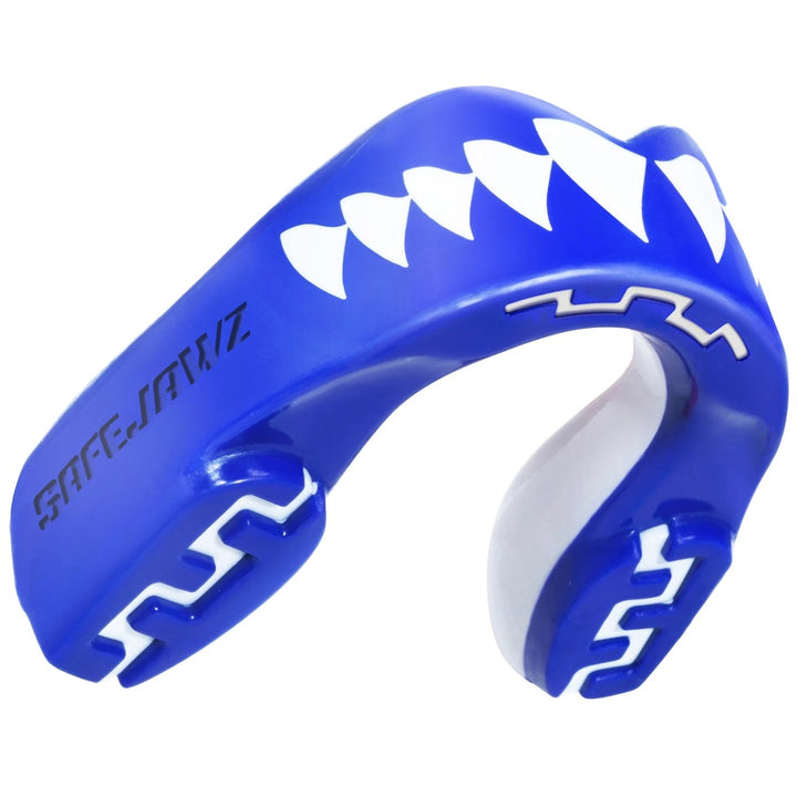 SAFEJAWZ Extro Fangs Mundschutz Blau