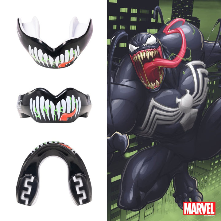 SAFEJAWZ Marvel Venom Mundschutz für Zahnspange