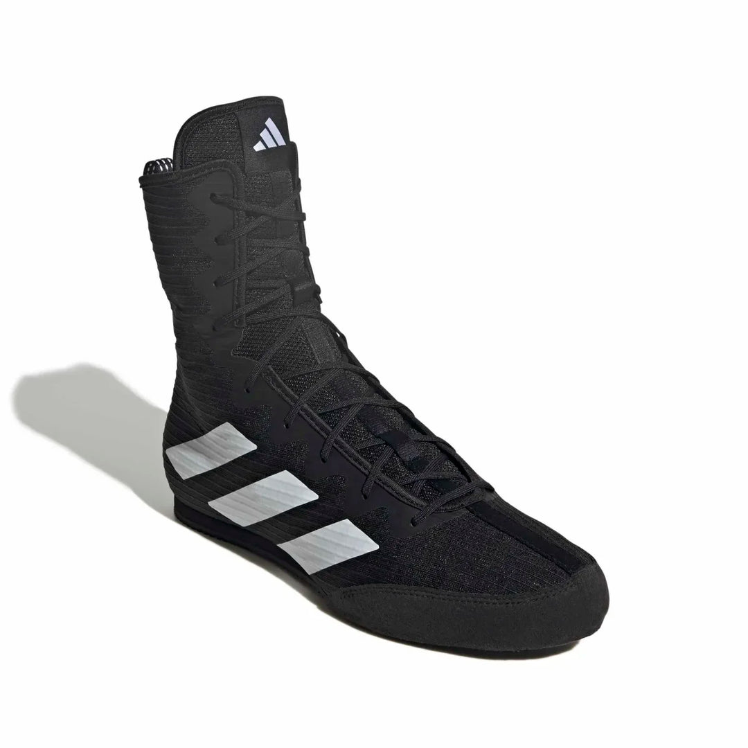 adidas BOX HOG 4 Boxschuhe, Schwarz/Weiss
