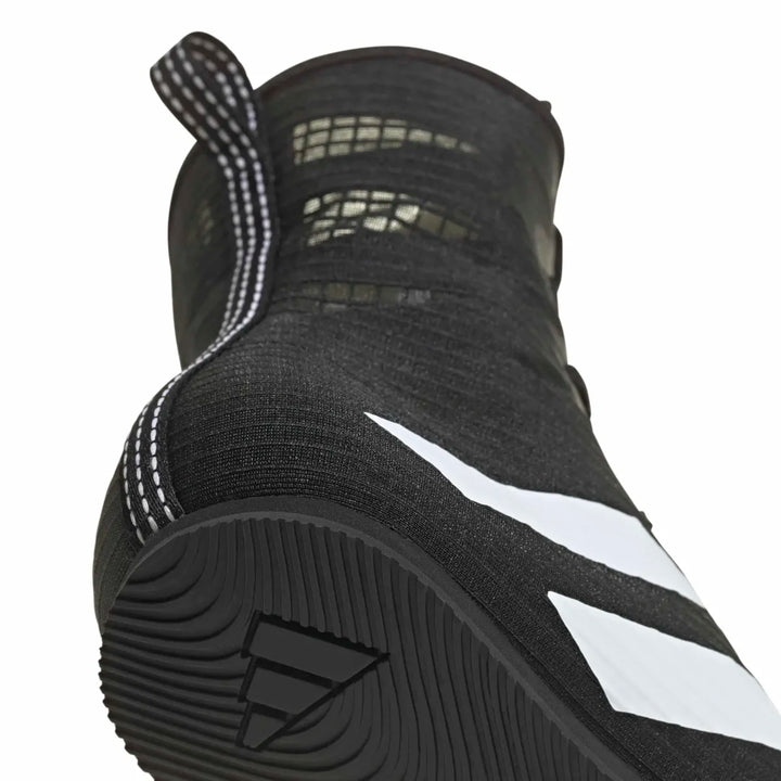 adidas BOX HOG 4 Boxschuhe, Schwarz/Weiss