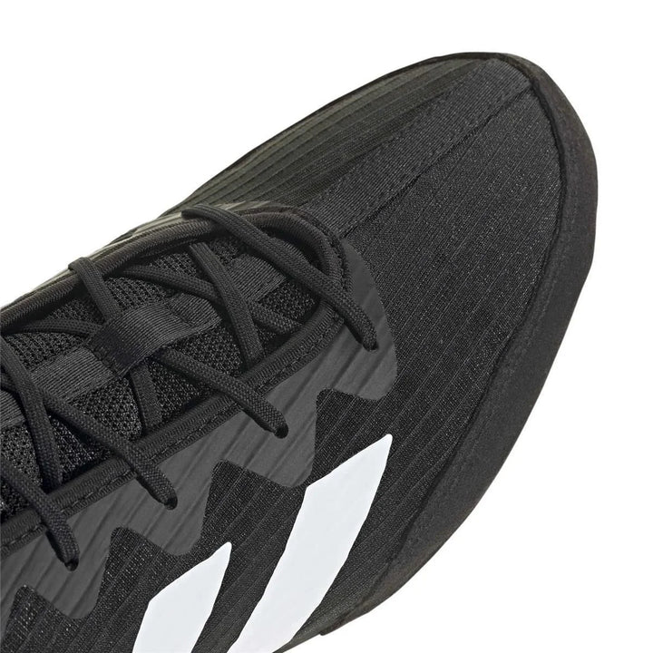 adidas BOX HOG 4 Boxschuhe, Schwarz/Weiss
