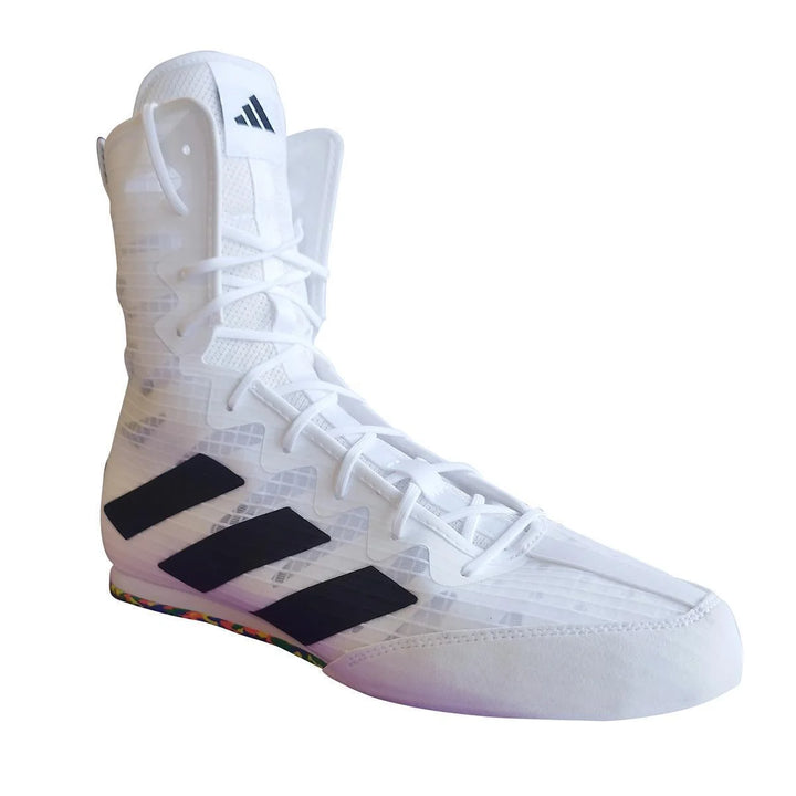 adidas BOX HOG 4 boxing shoes, white