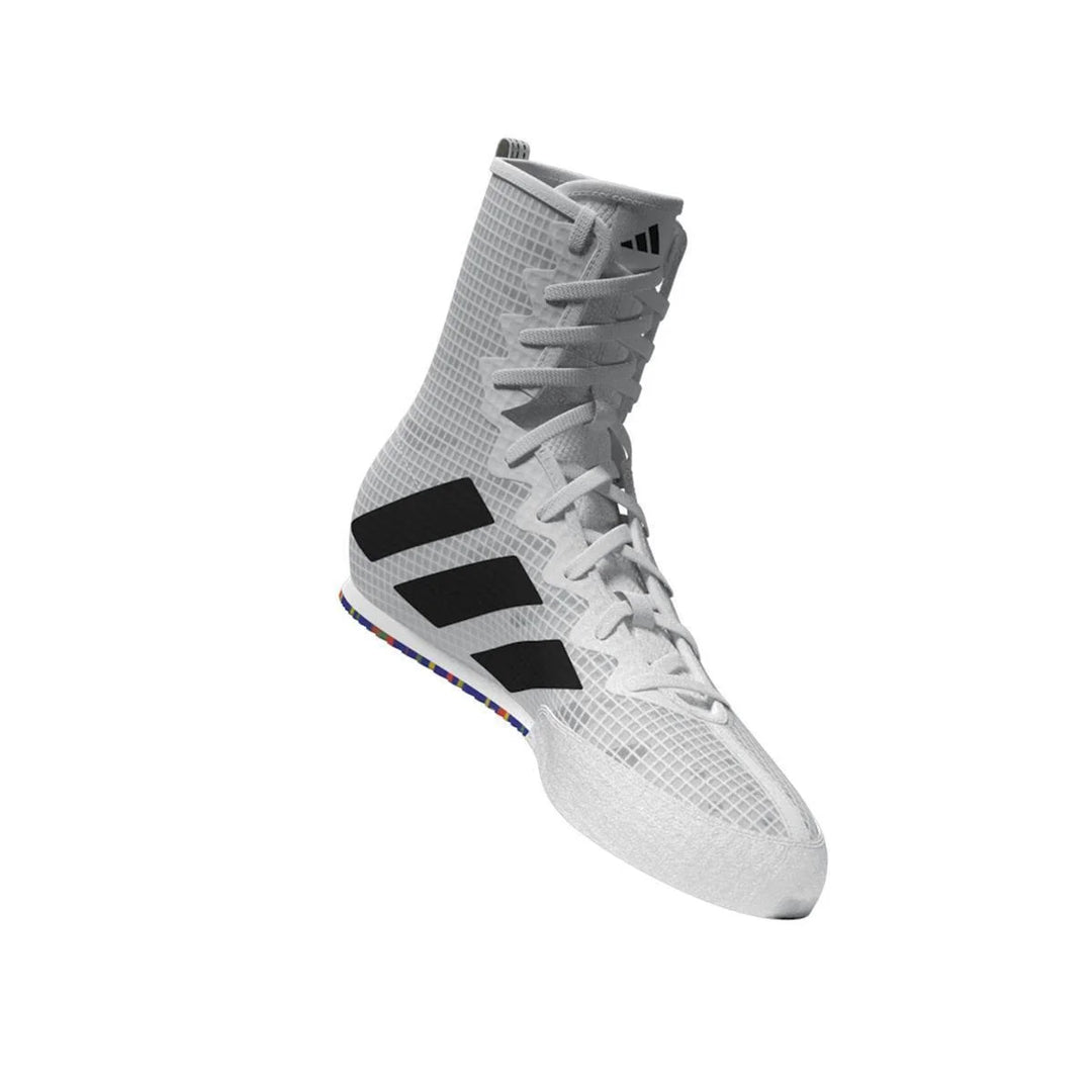 adidas BOX HOG 4 boxing shoes, white