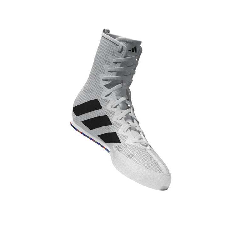 adidas BOX HOG 4 boxing shoes, white