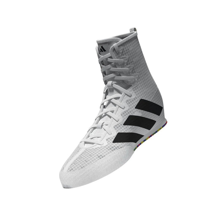 adidas BOX HOG 4 boxing shoes, white