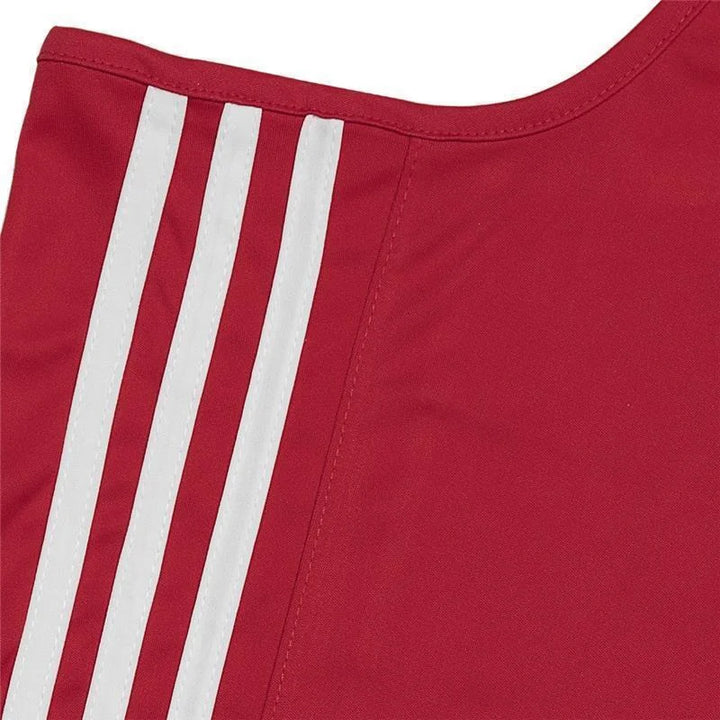 adidas Boxing Top Punch Line für Olympisches Boxen, Rot/Weiss