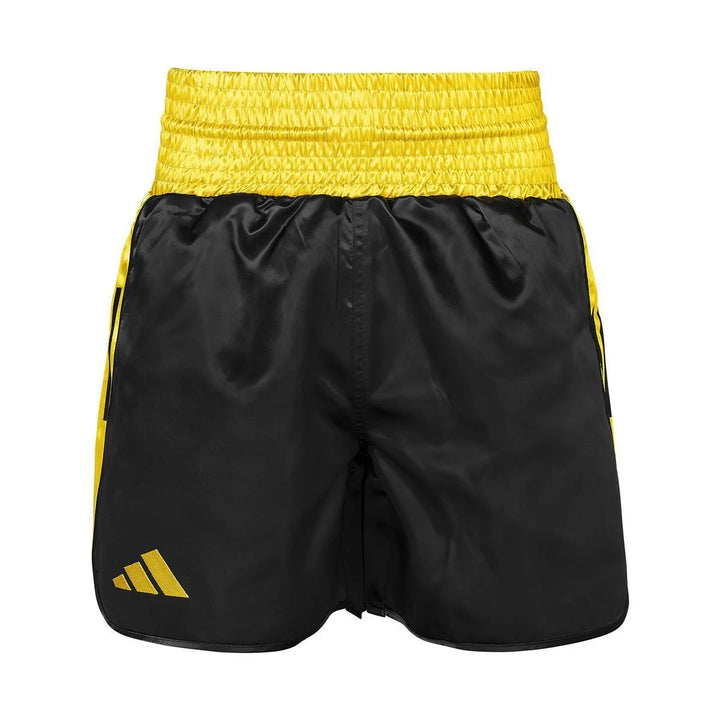 adidas BX3 Pro Boxing Shorts Schwarz/Gold