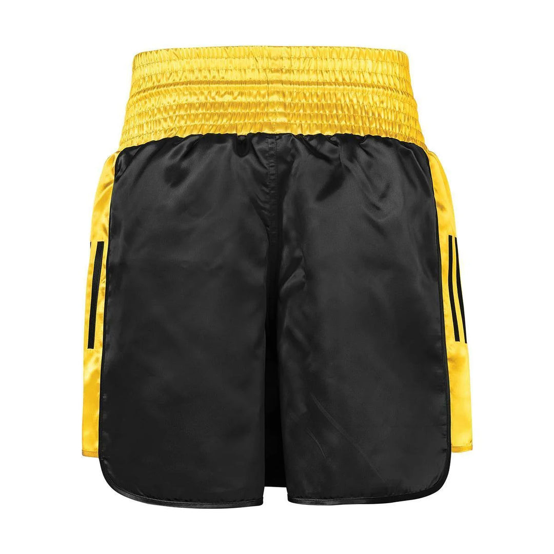 adidas BX3 Pro Boxing Shorts Schwarz/Gold