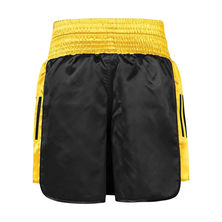 adidas BX3 Pro Boxing Shorts Schwarz/Gold