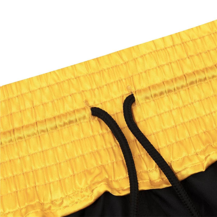 adidas BX3 Pro Boxing Shorts Schwarz/Gold