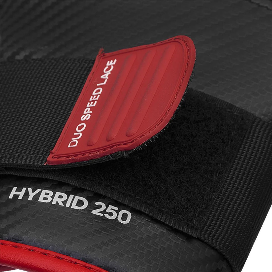 adidas Hybrid 250 Duo Lace Boxhandschuhe Rot/Schwarz
