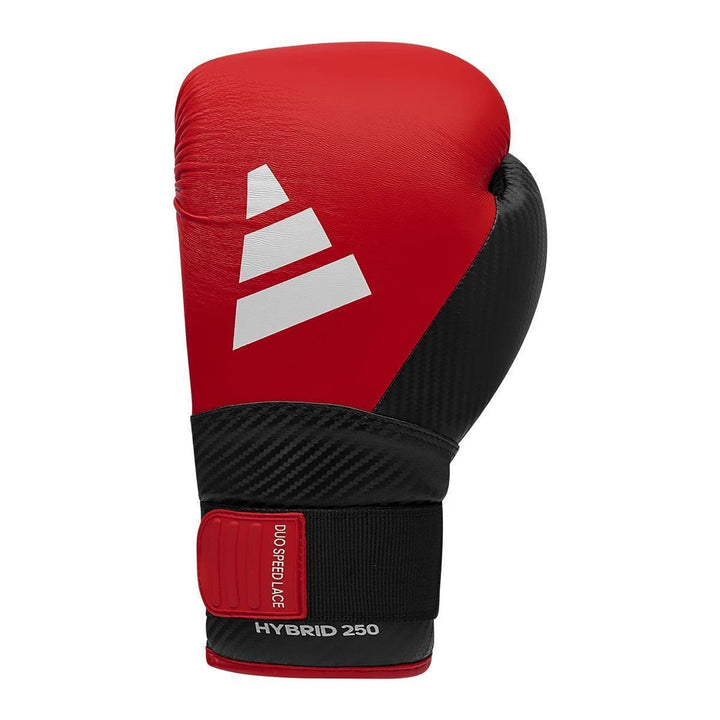adidas Hybrid 250 Duo Lace Boxhandschuhe Rot/Schwarz