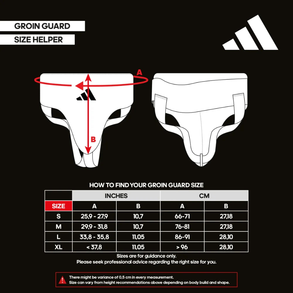 adidas "Men's Groin Guard" Tiefschutz für Olympisches Boxen und Kampfsport