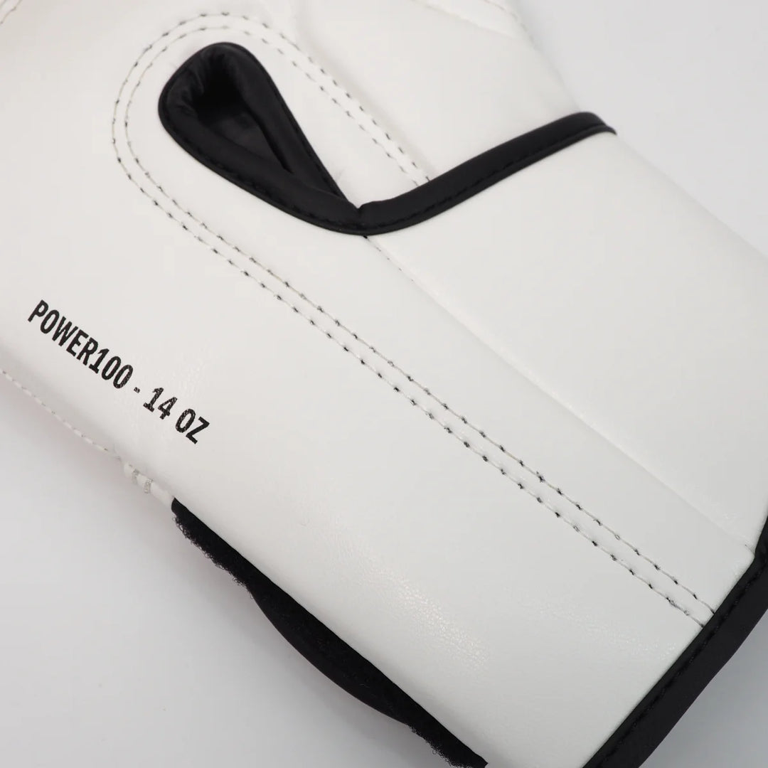adidas Power 100, Weiss/Schwarz