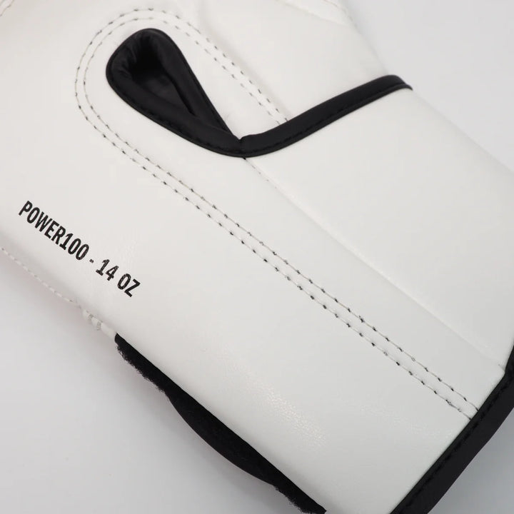 adidas Power 100, Weiss/Schwarz