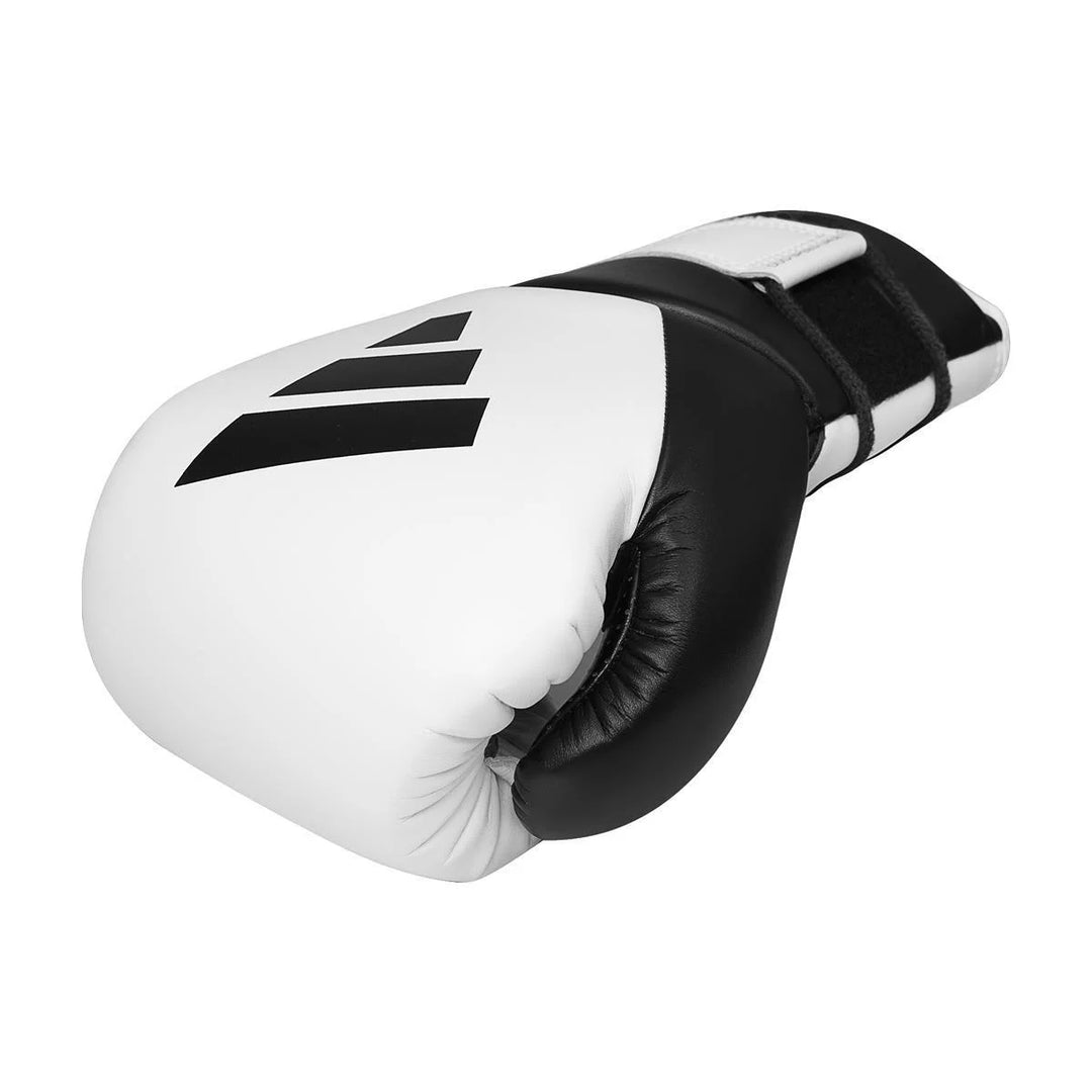 adidas Power 350 TG Boxhandschuhe, Weiss/Schwarz