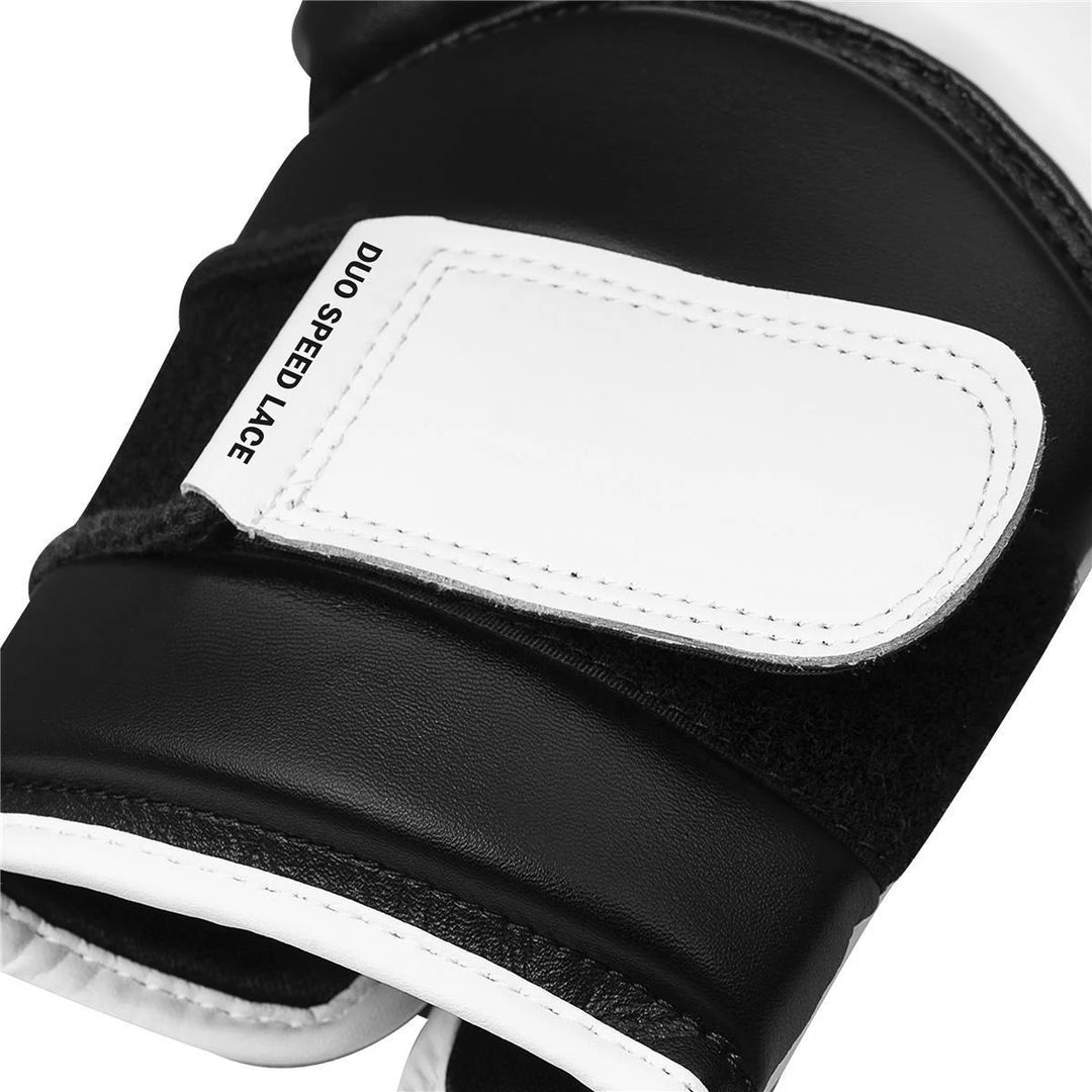 adidas Power 350 TG Boxhandschuhe, Weiss/Schwarz