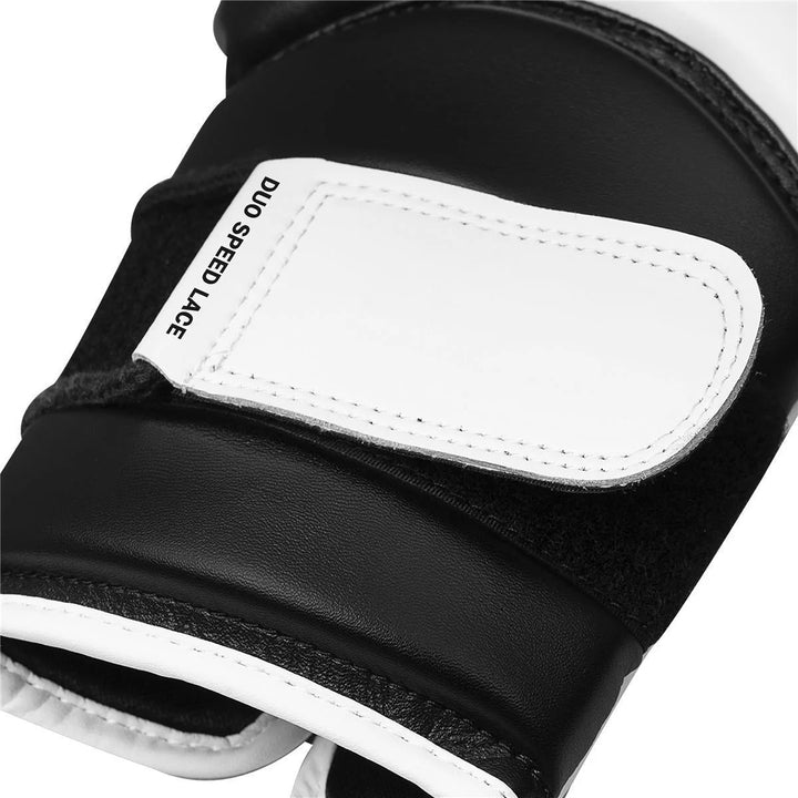 adidas Power 350 TG Boxhandschuhe, Weiss/Schwarz