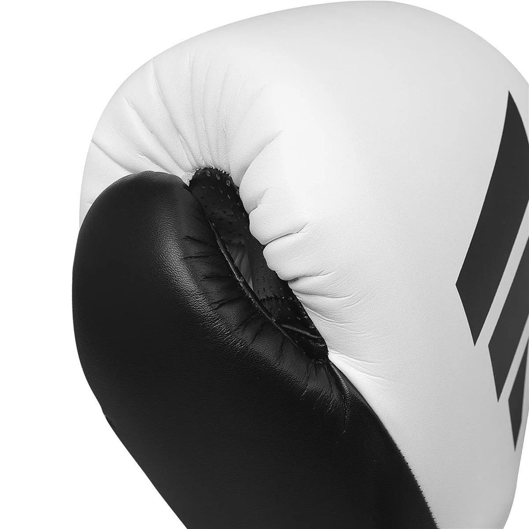 adidas Power 350 TG Boxhandschuhe, Weiss/Schwarz